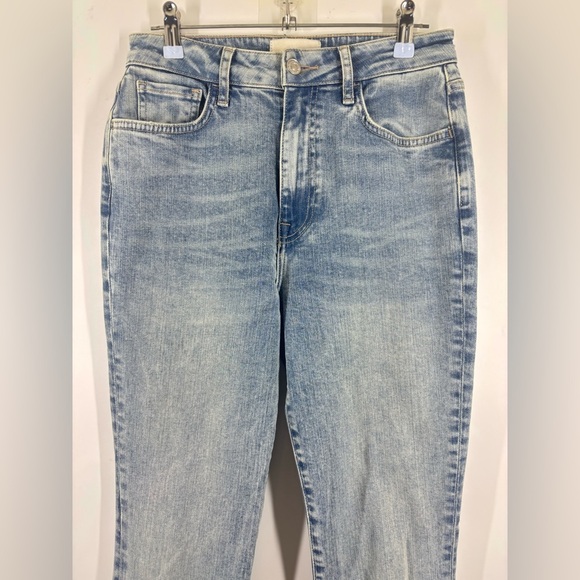 NWOT 7 For All Mankind Ultra High Rise Skinny Boot Jeans Light Wash Blue 27 - Picture 3 of 4